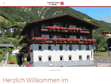 Tablet Screenshot of gasthof-rose.at